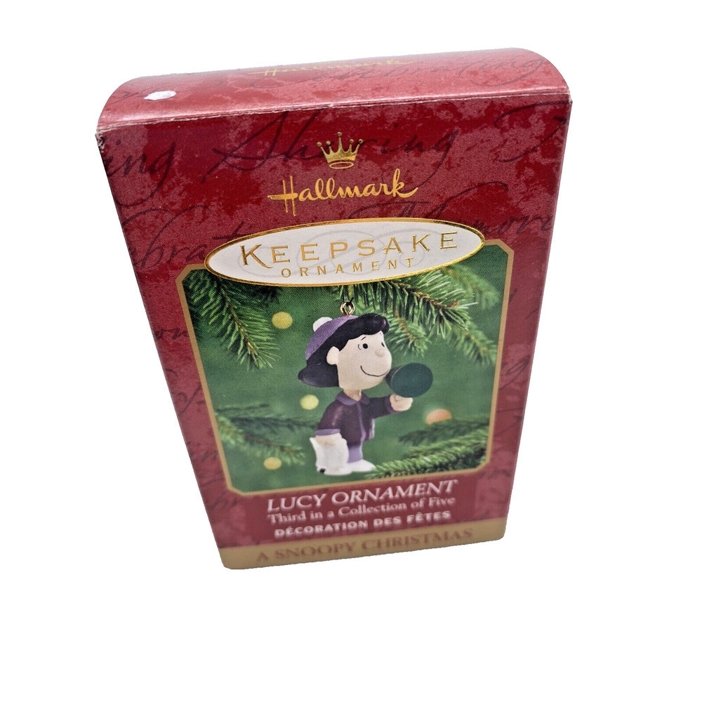 Hallmark Keepsake Ornament Lucy #3 in a Series of #5 Peanuts Gang